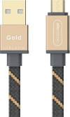 Allocacoc Flat USB 2.0 to micro USB Cable Χρυσό 1.5m (10763/MCROGD)menu 0,0 Allocacoc Flat USB 2.0 to micro USB Cable Χρυσό 1.5m (10763/MCROGD)menu 0,0